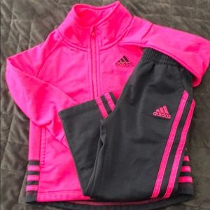 Girls Adidas Track Suit